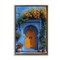Stupell Industries Blue & Orange Architecture Framed Floater Canvas Wall Art Design by RB